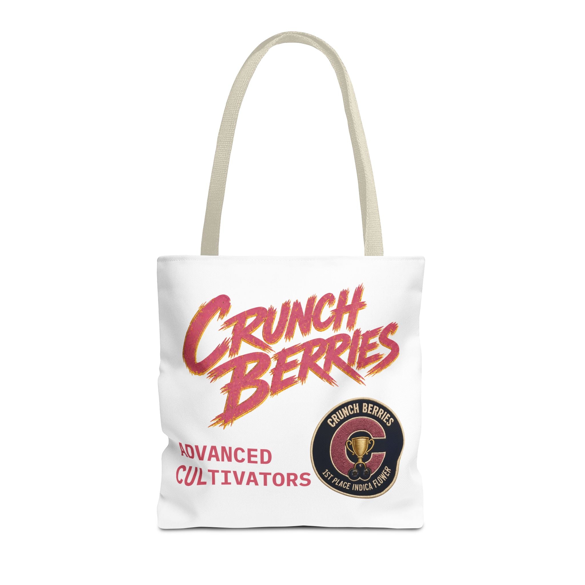 Crunch Berries Mexican Haze Tote Bag | Retro Logo, Badge Design
