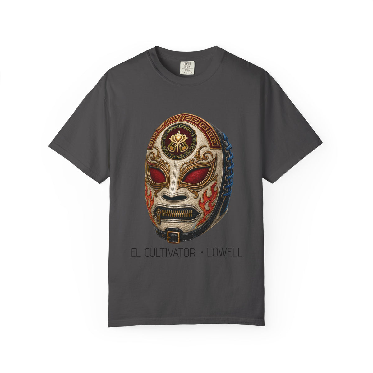 El Cultivator Design T-shirt | Vintage Trophy Emblem, Crest Tee