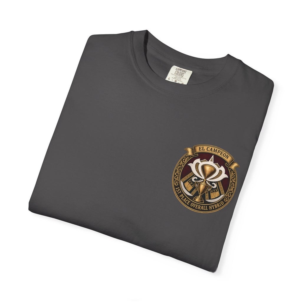 El Campeon Trophy Design T-shirt | Vintage Trophy Emblem, Crest Tee