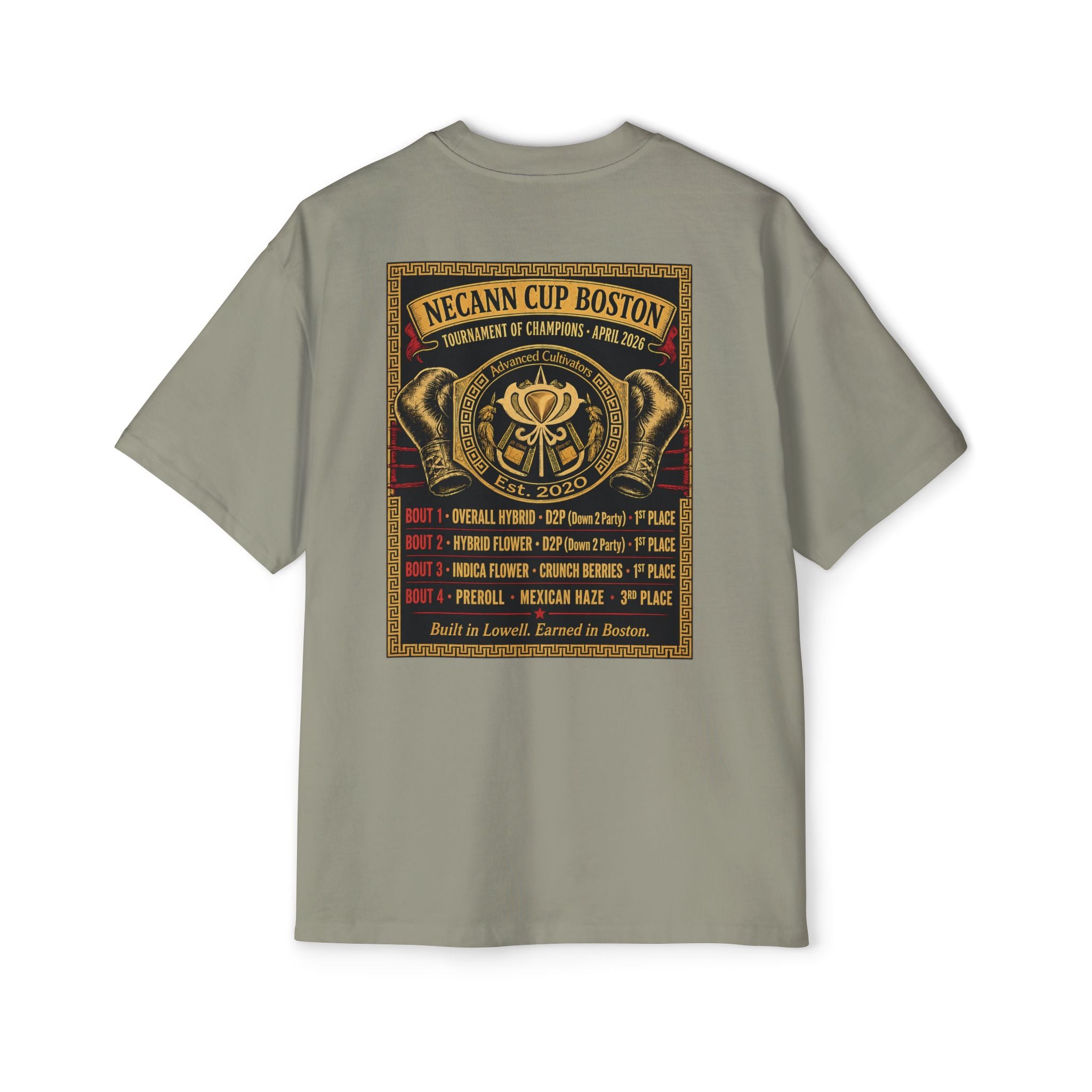Men's Heavy Oversized Tee