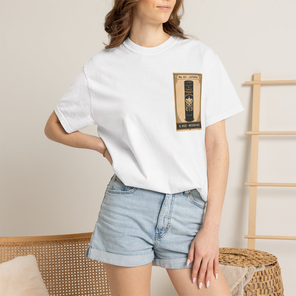 Mexican Haze Trophy Design T-shirt | Vintage Trophy Emblem, Crest Tee