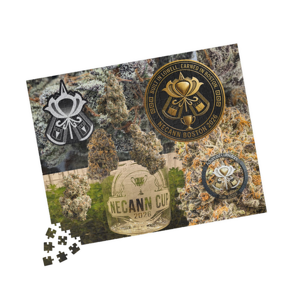 Necann Cup Cannabis Logo Puzzle | 110–1014 Piece Jigsaw