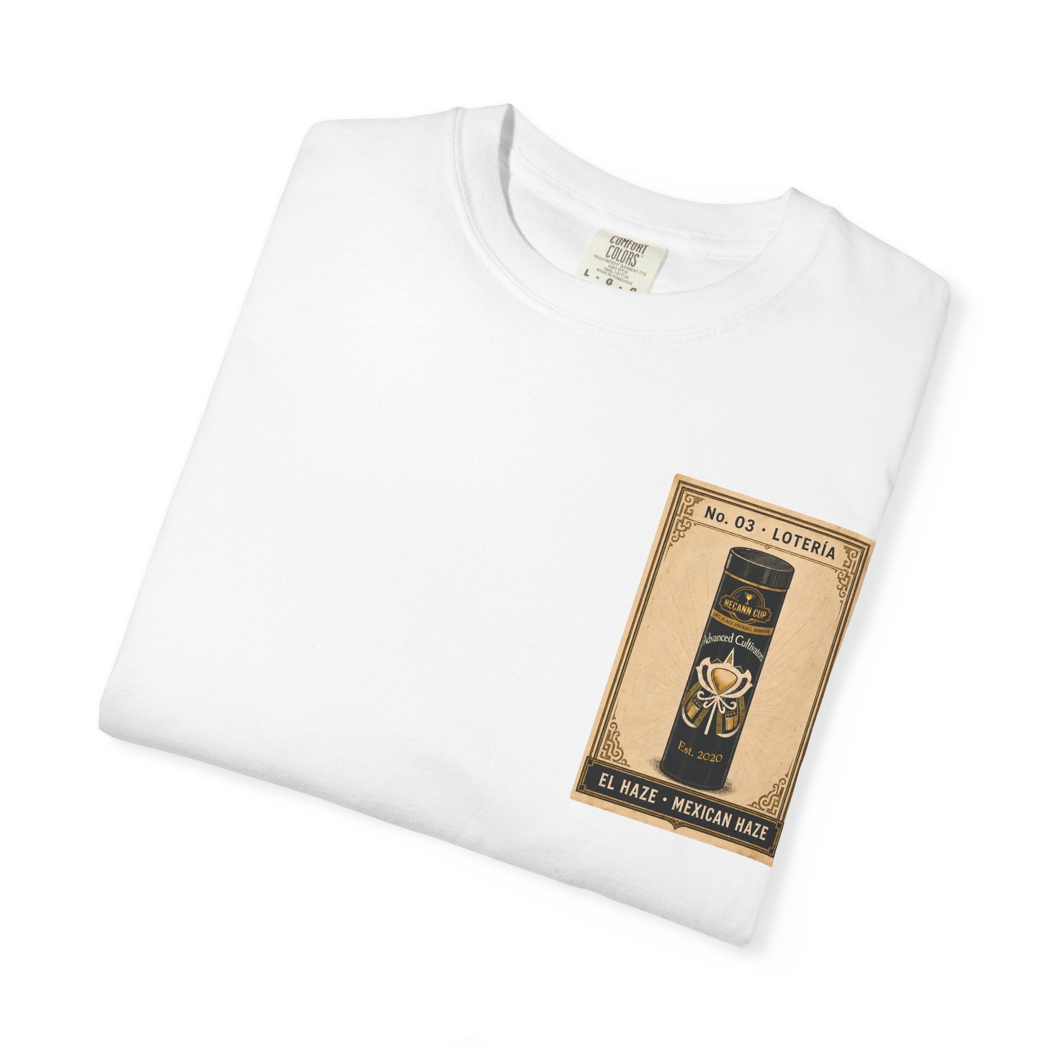 Mexican Haze Trophy Design T-shirt | Vintage Trophy Emblem, Crest Tee