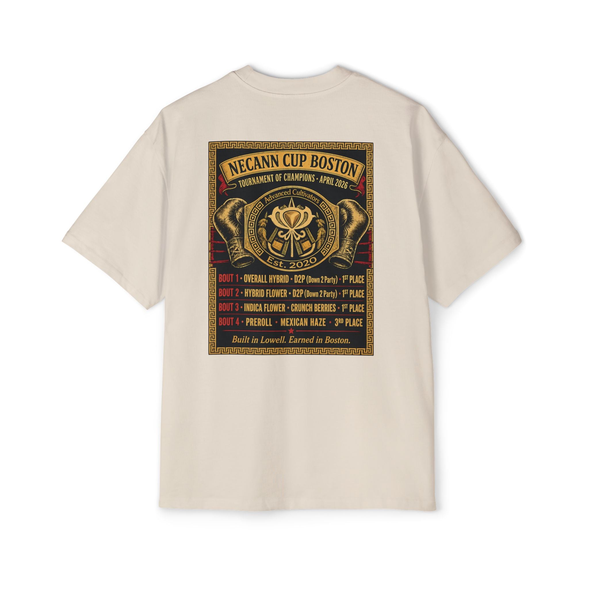 Men's Heavy Oversized Tee