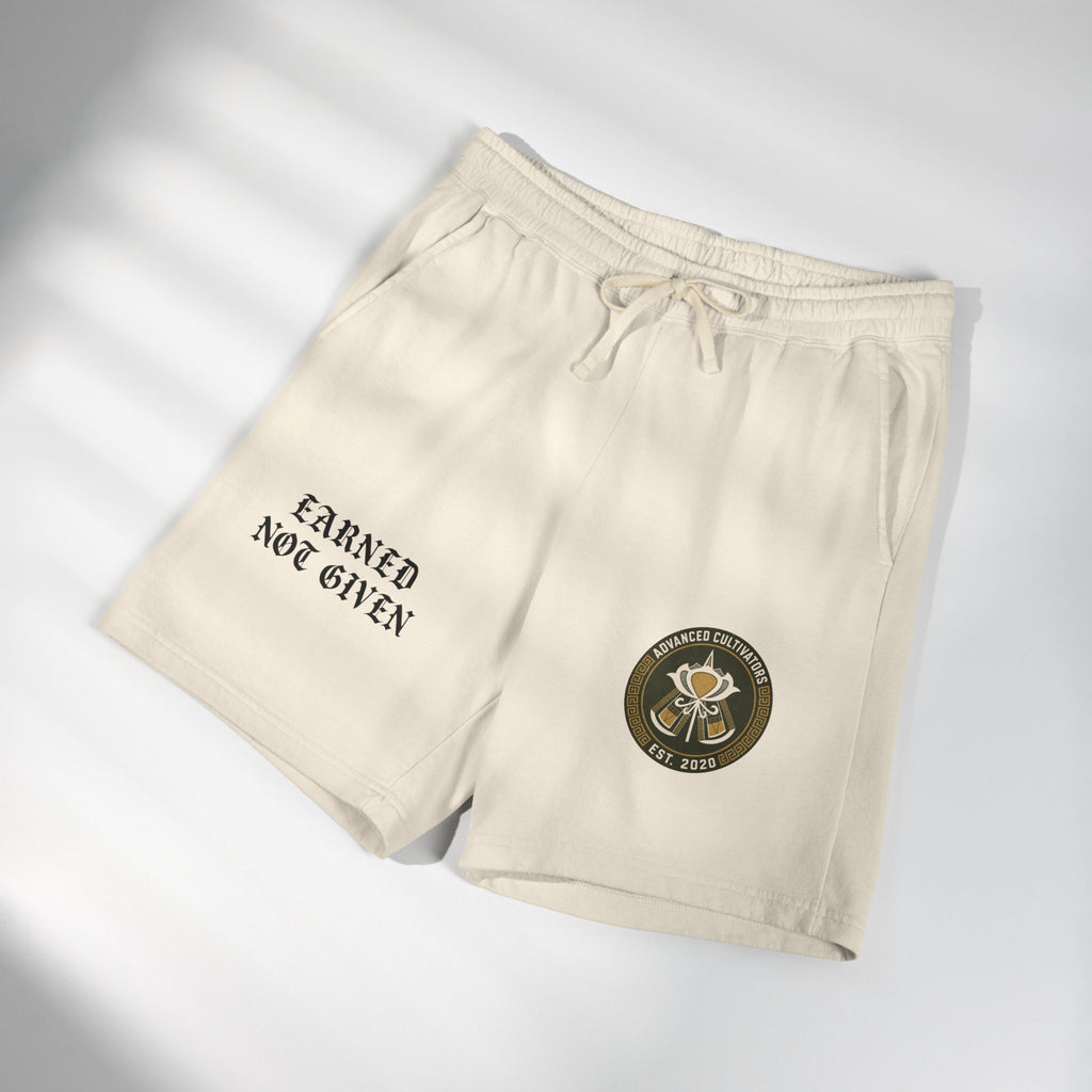 Earned Not Given Fleece Sweat Shorts