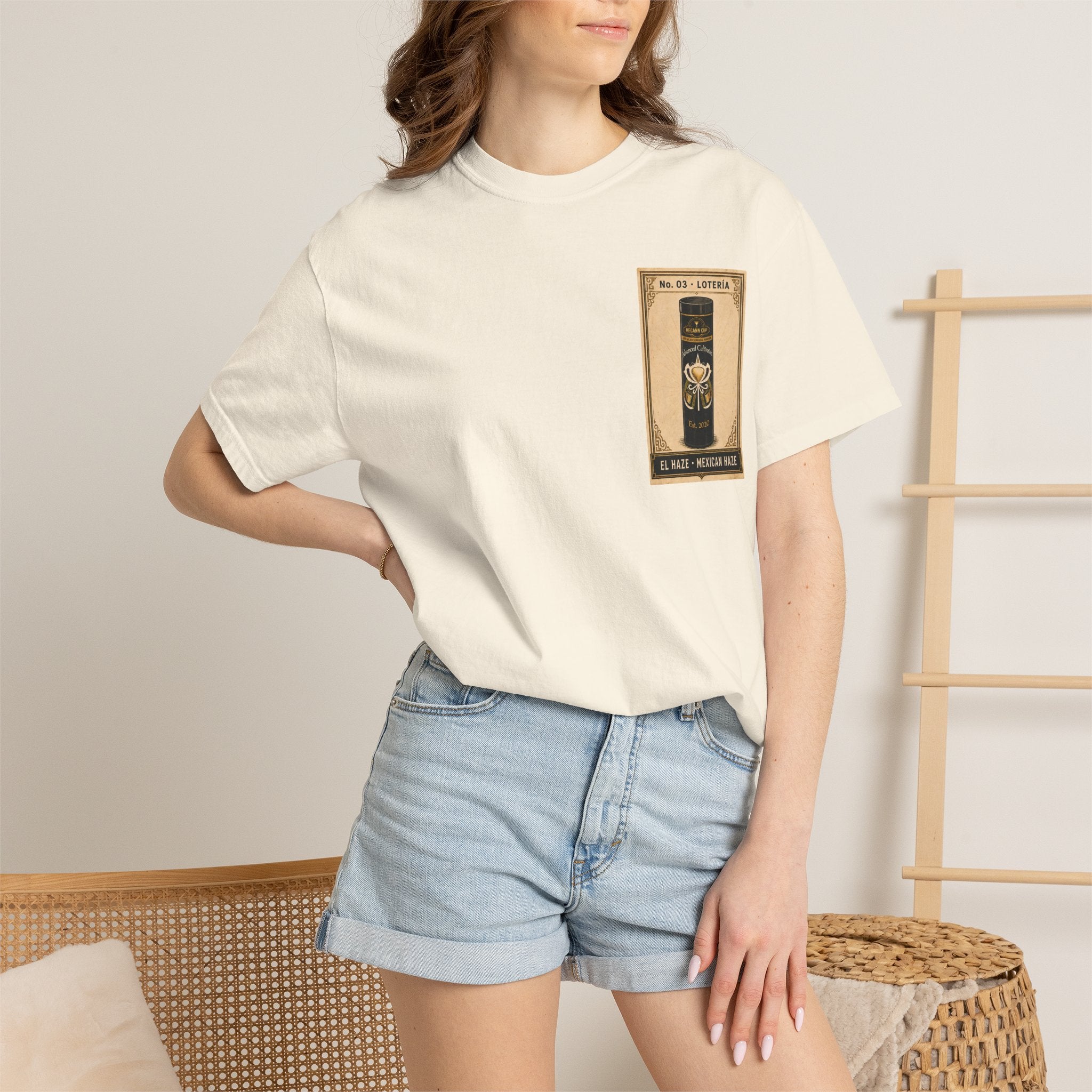 Mexican Haze Trophy Design T-shirt | Vintage Trophy Emblem, Crest Tee