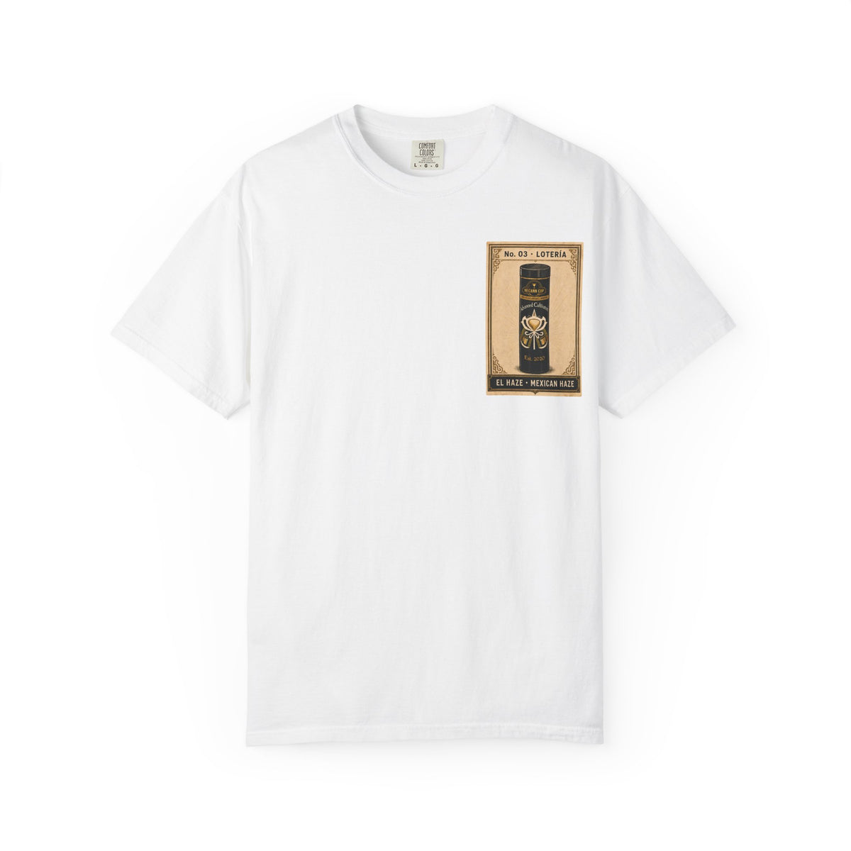 Mexican Haze Trophy Design T-shirt | Vintage Trophy Emblem, Crest Tee