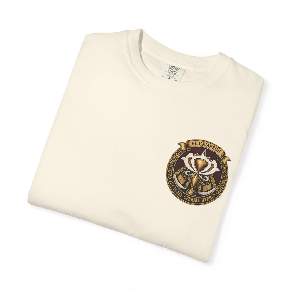 El Campeon Trophy Design T-shirt | Vintage Trophy Emblem, Crest Tee