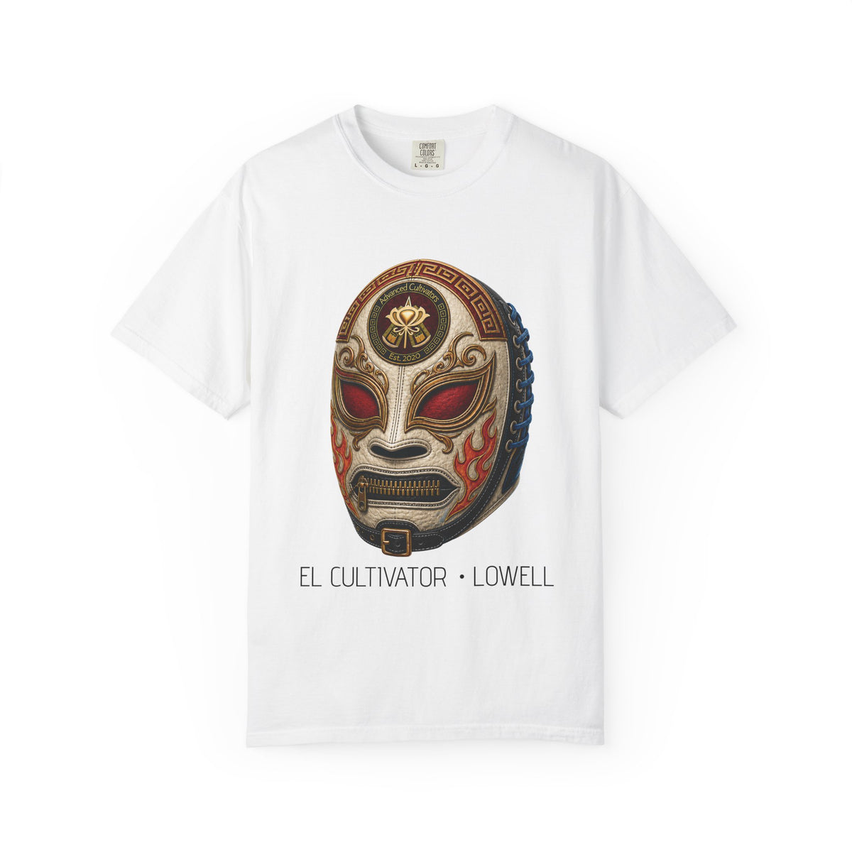 El Cultivator Design T-shirt | Vintage Trophy Emblem, Crest Tee