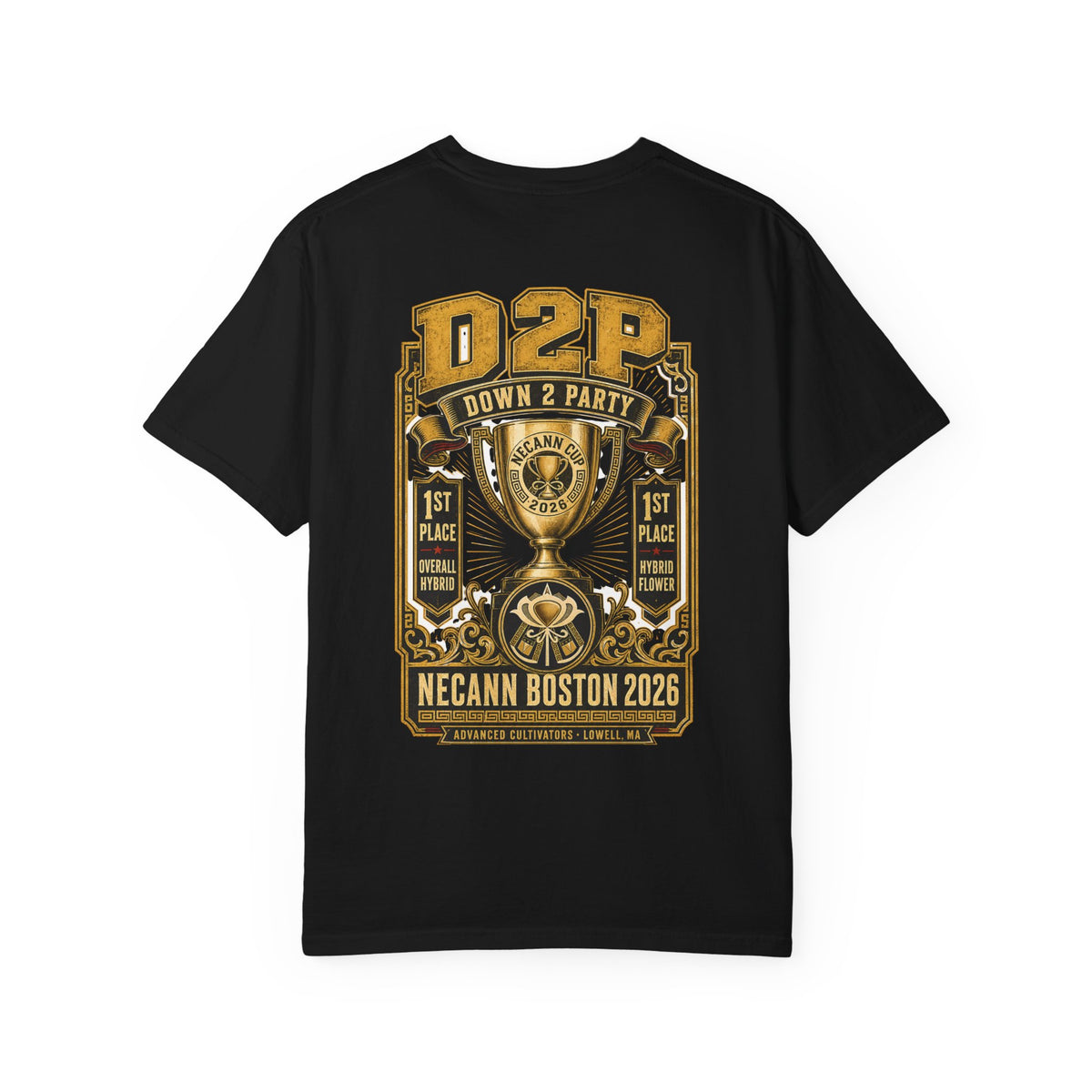 D2P Trophy Design T-shirt