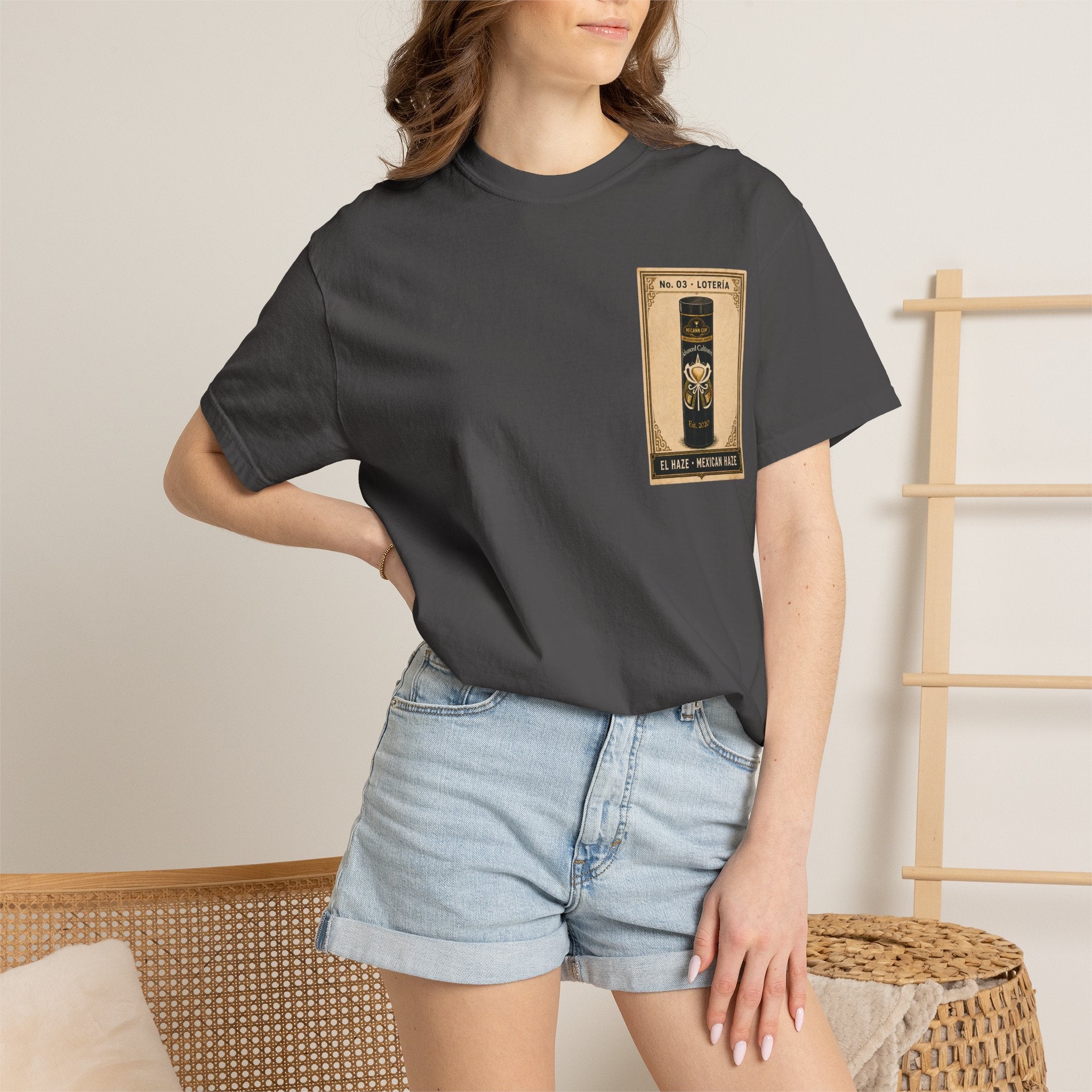 Mexican Haze Trophy Design T-shirt | Vintage Trophy Emblem, Crest Tee