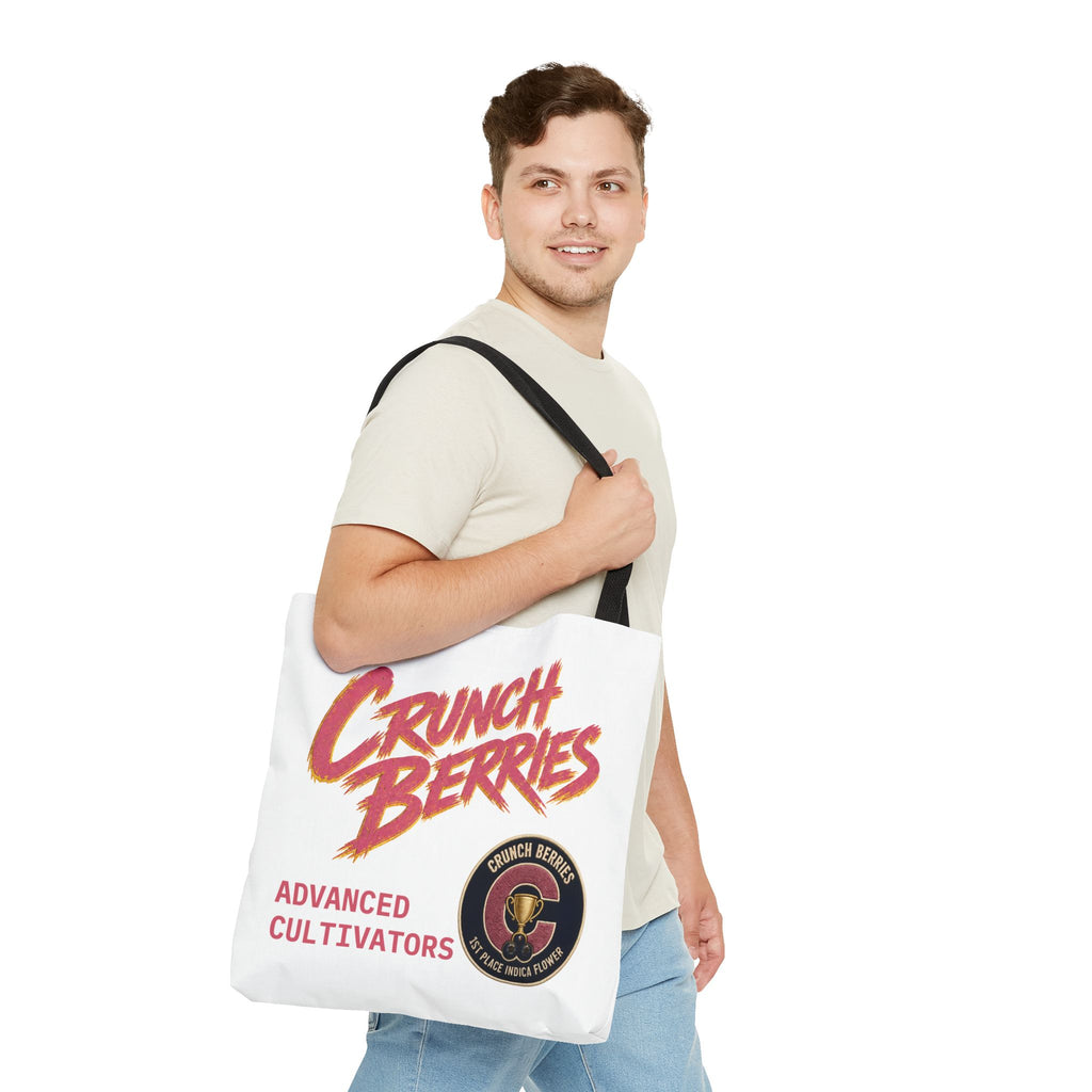 Crunch Berries Mexican Haze Tote Bag | Retro Logo, Badge Design