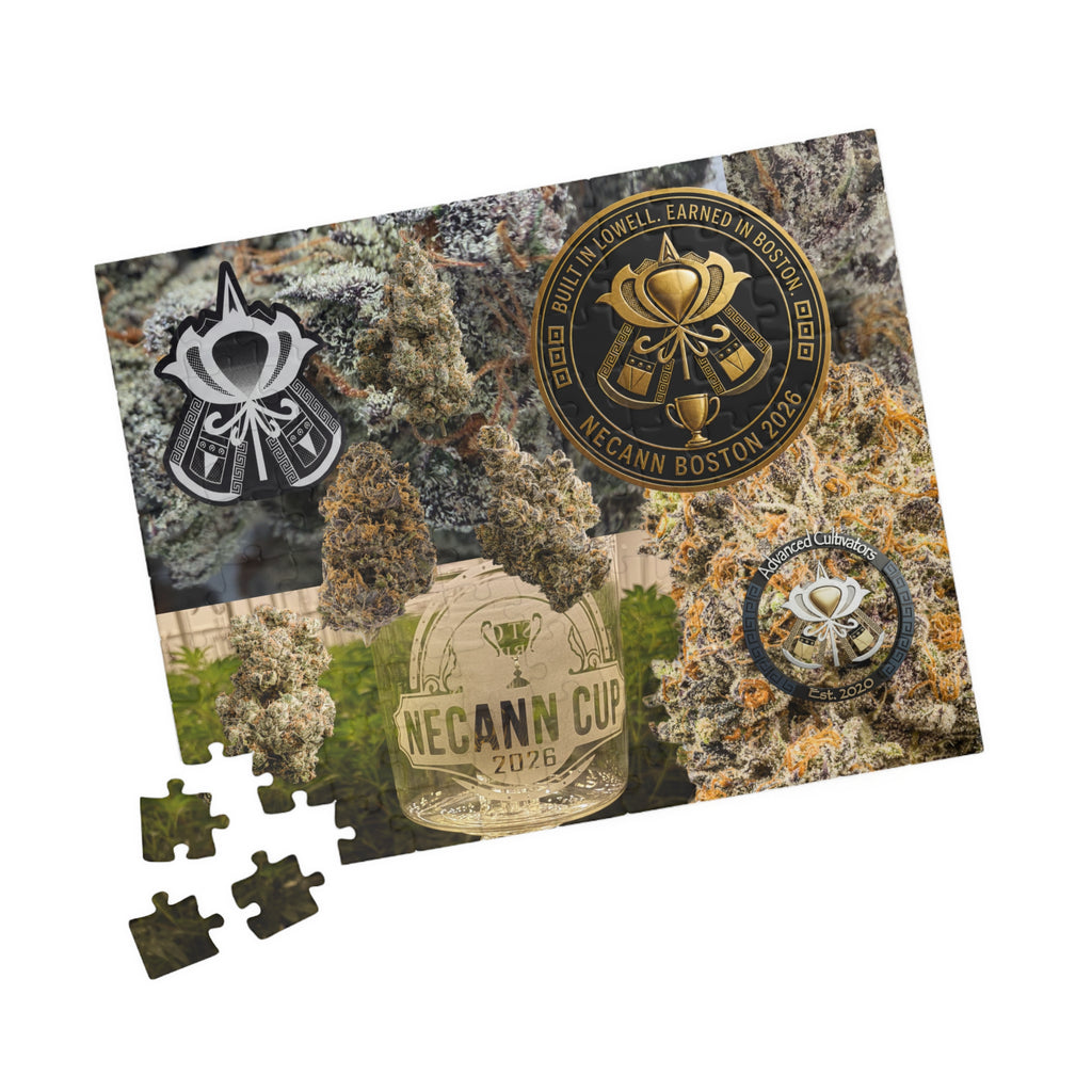 Necann Cup Cannabis Logo Puzzle | 110–1014 Piece Jigsaw