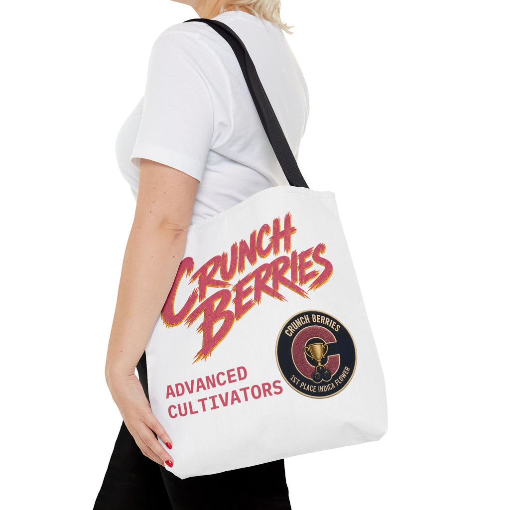 Crunch Berries Mexican Haze Tote Bag | Retro Logo, Badge Design