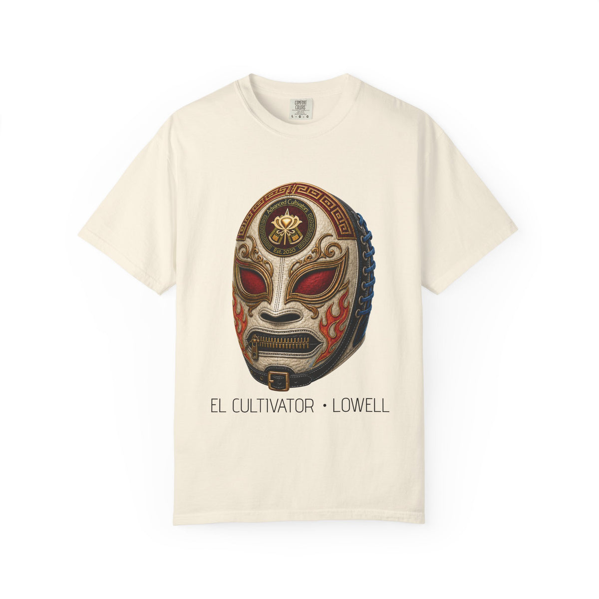 El Cultivator Design T-shirt | Vintage Trophy Emblem, Crest Tee