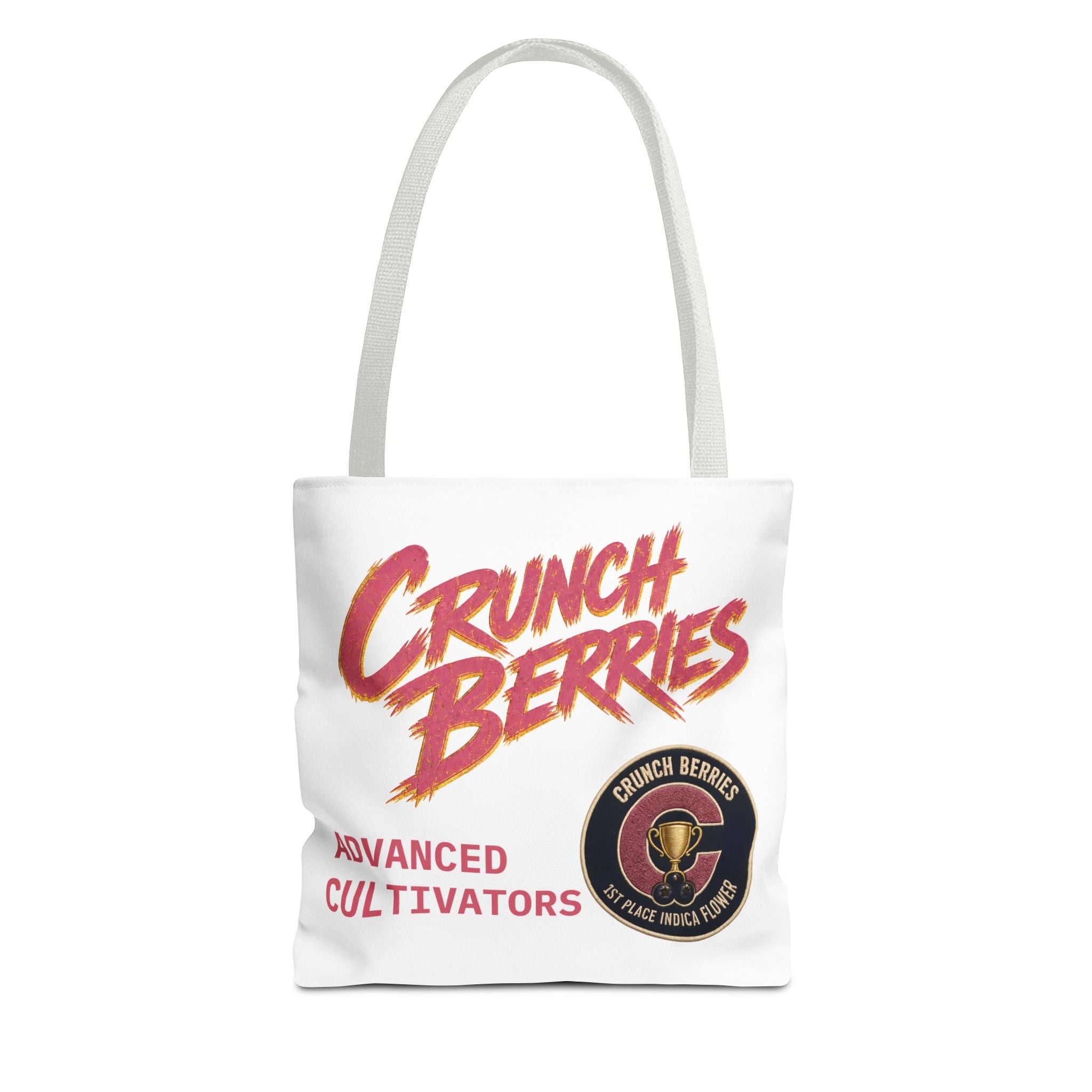 Crunch Berries Mexican Haze Tote Bag | Retro Logo, Badge Design