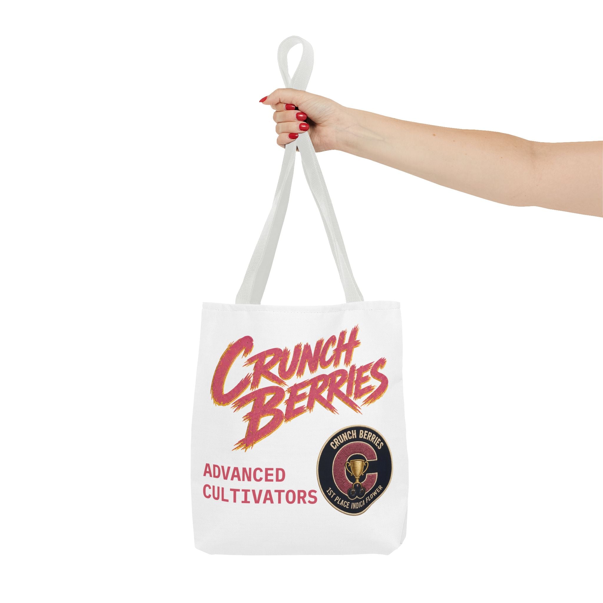 Crunch Berries Mexican Haze Tote Bag | Retro Logo, Badge Design
