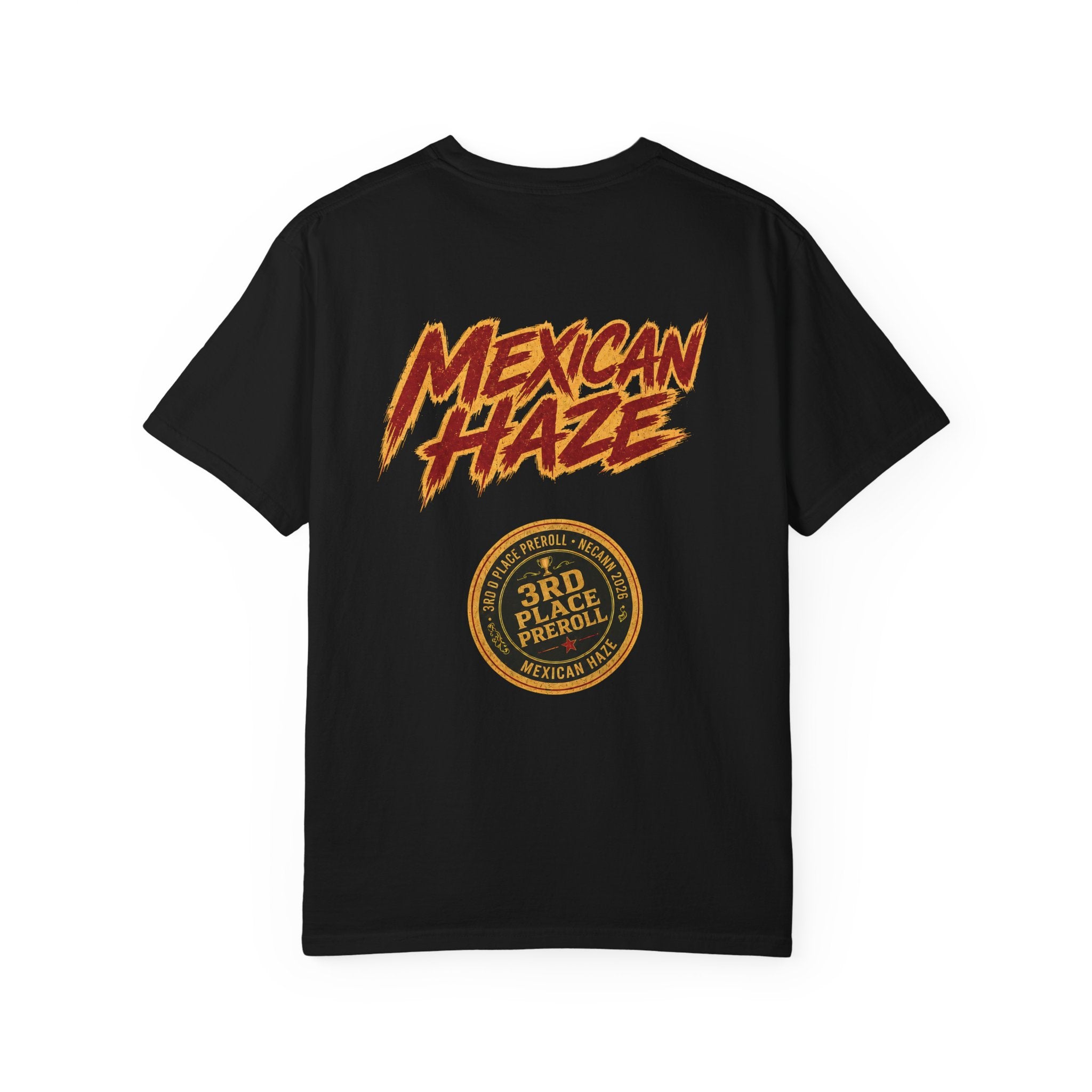 Mexican Haze Trophy Design T-shirt | Vintage Trophy Emblem, Crest Tee