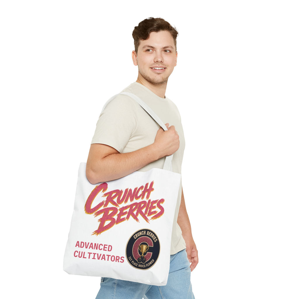 Crunch Berries Mexican Haze Tote Bag | Retro Logo, Badge Design