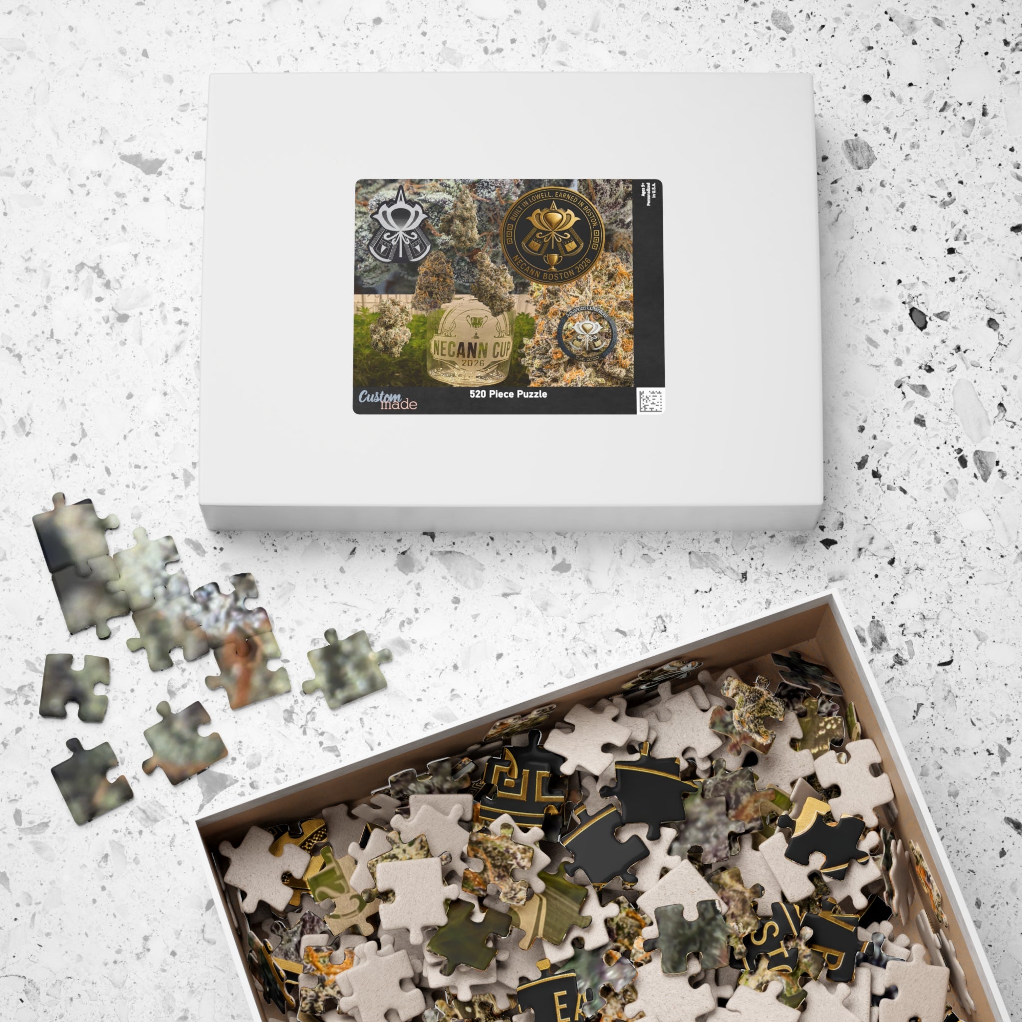 Necann Cup Cannabis Logo Puzzle | 110–1014 Piece Jigsaw
