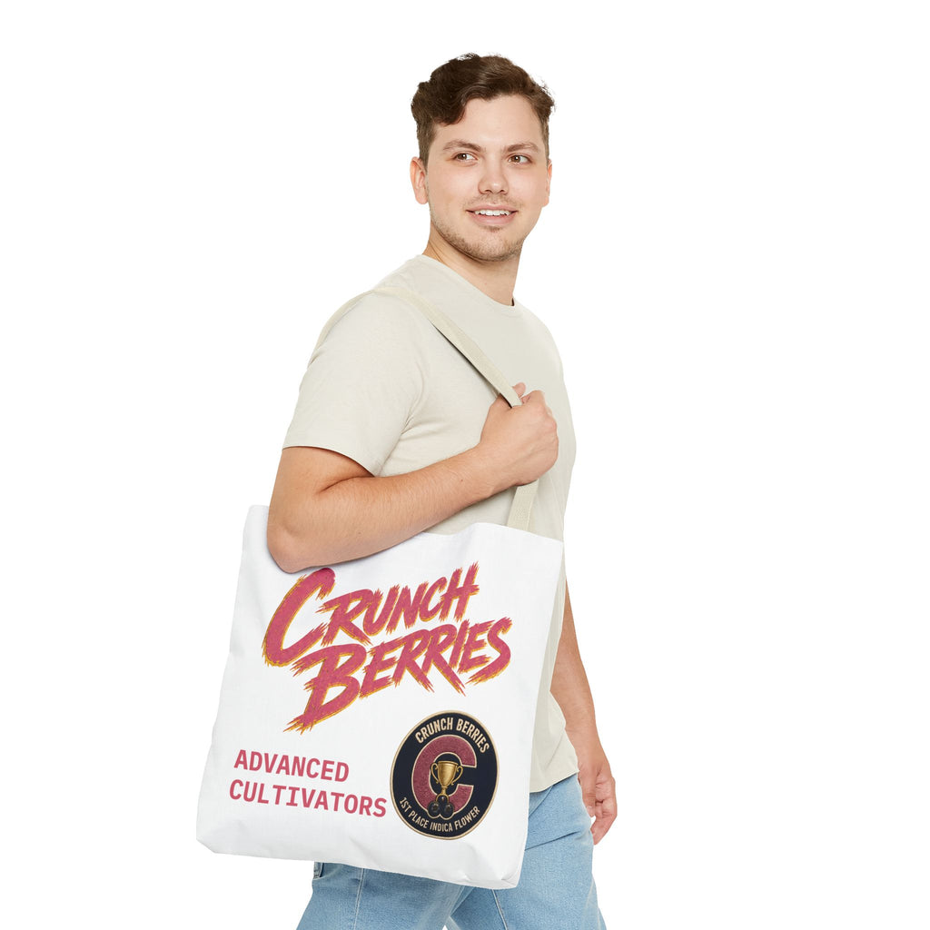 Crunch Berries Mexican Haze Tote Bag | Retro Logo, Badge Design