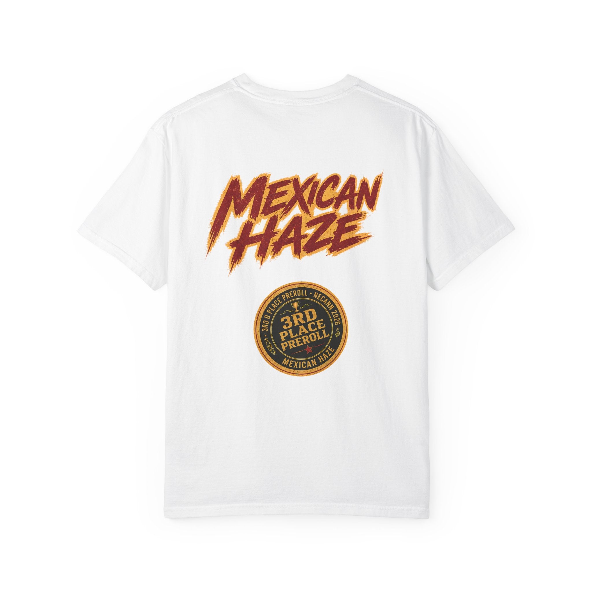 Mexican Haze Trophy Design T-shirt | Vintage Trophy Emblem, Crest Tee