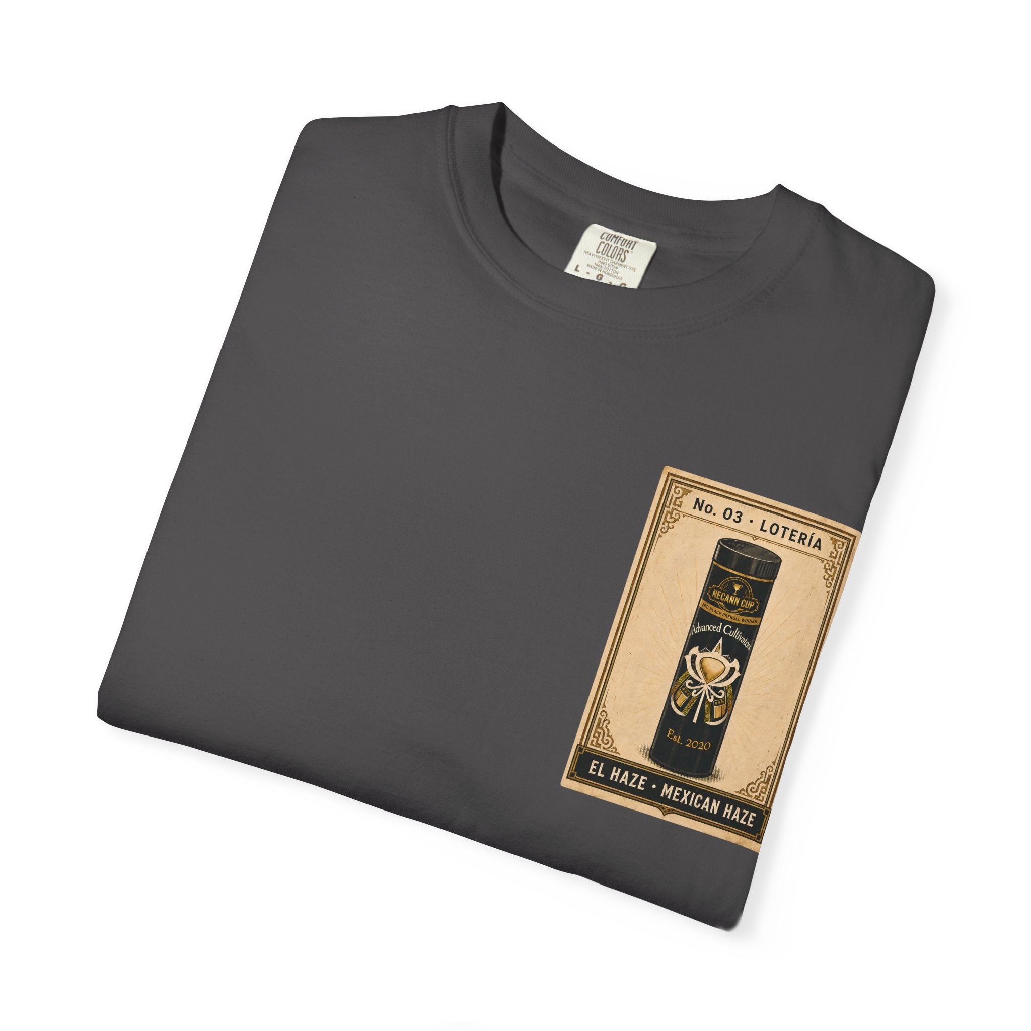 Mexican Haze Trophy Design T-shirt | Vintage Trophy Emblem, Crest Tee