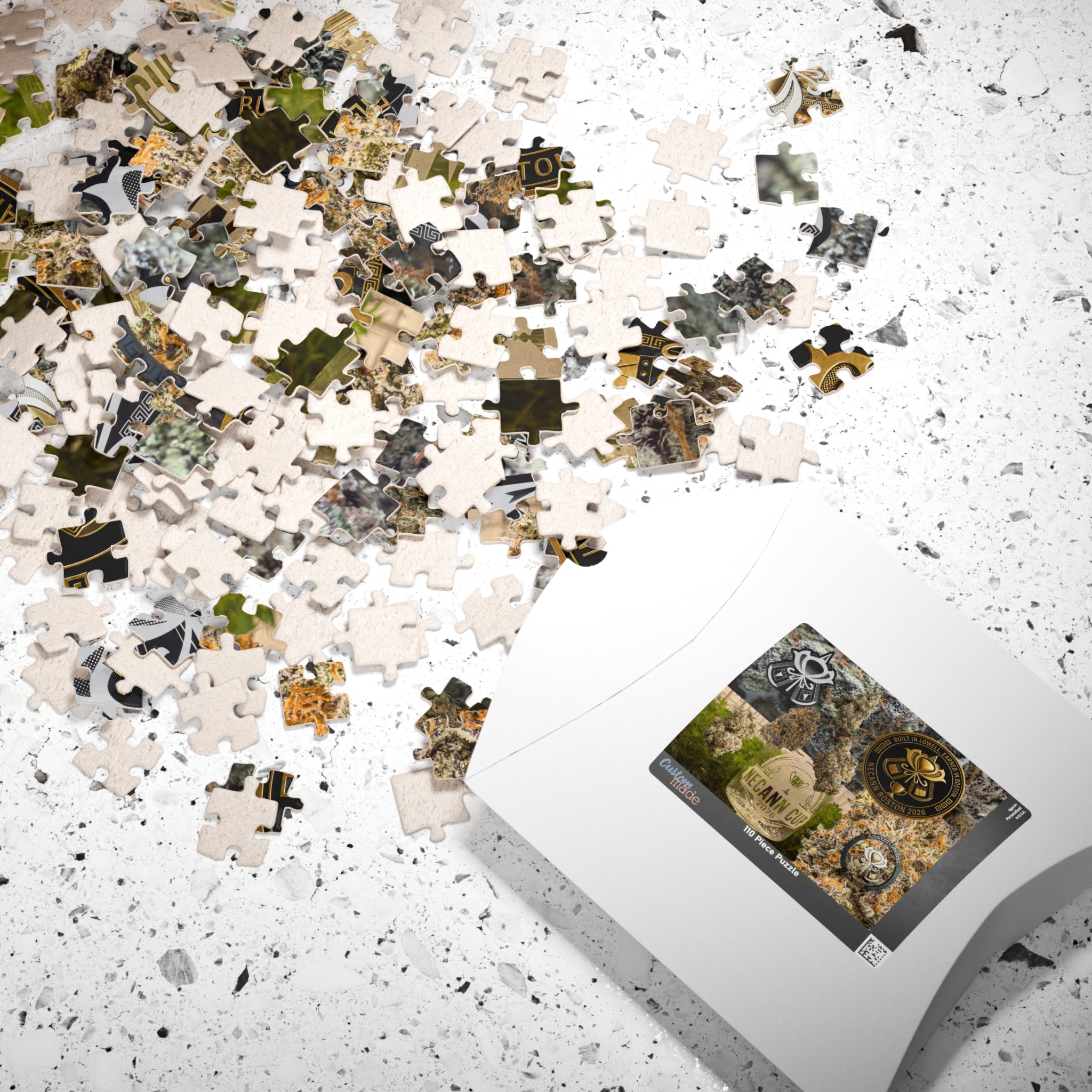 Necann Cup Cannabis Logo Puzzle | 110–1014 Piece Jigsaw