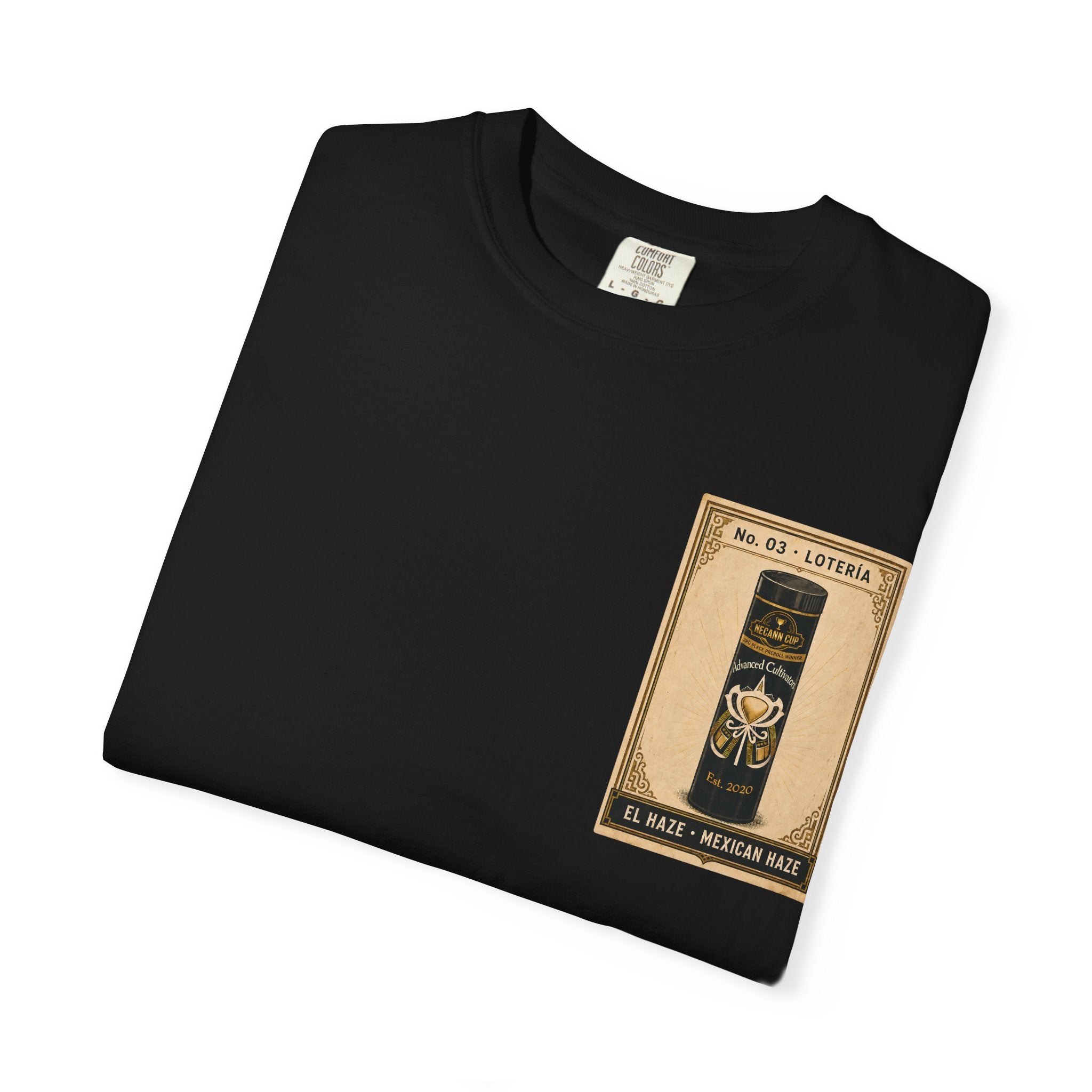Mexican Haze Trophy Design T-shirt | Vintage Trophy Emblem, Crest Tee