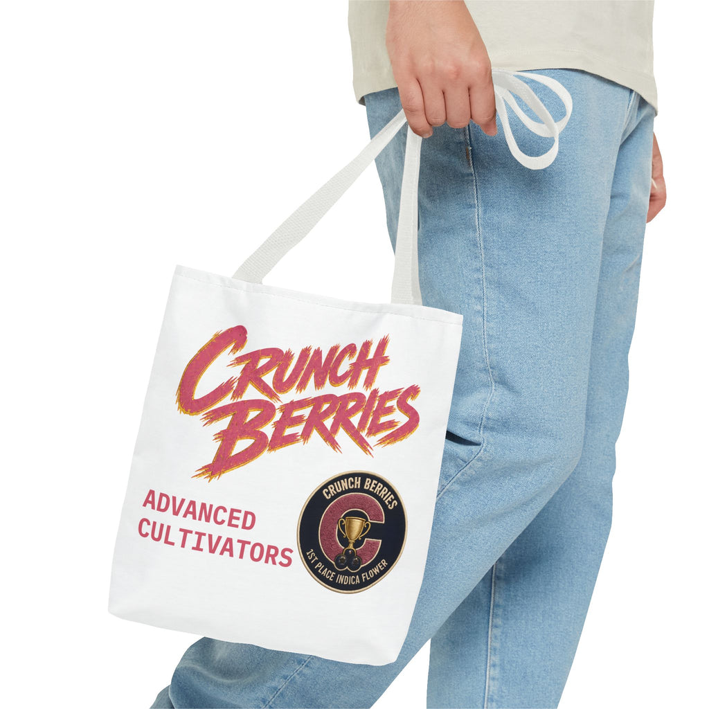 Crunch Berries Mexican Haze Tote Bag | Retro Logo, Badge Design