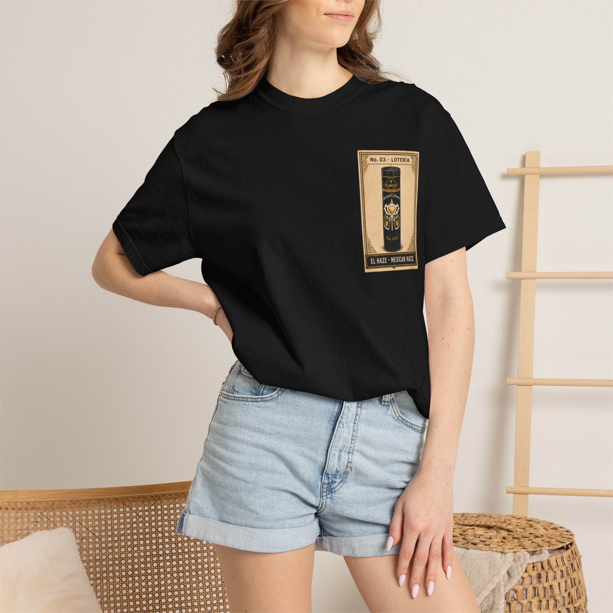 Mexican Haze Trophy Design T-shirt | Vintage Trophy Emblem, Crest Tee