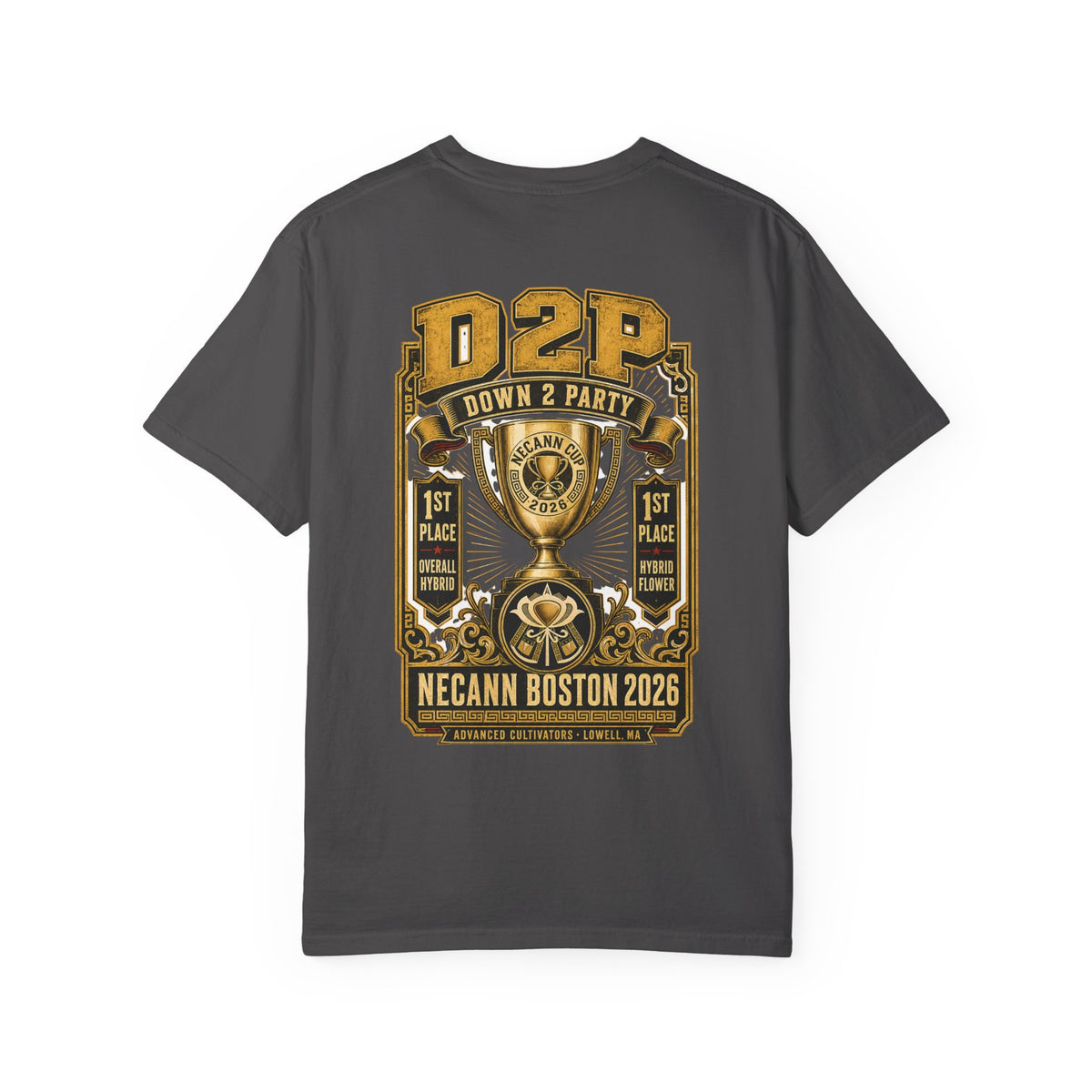 D2P Trophy Design T-shirt